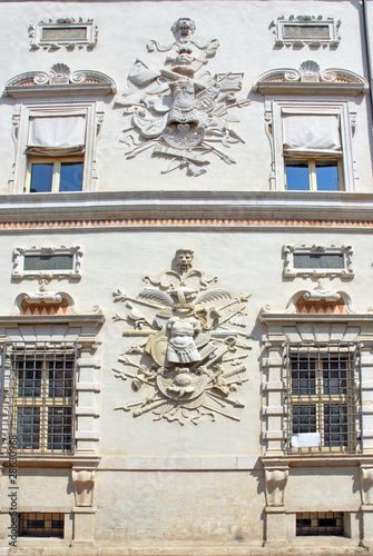 Fotografie Italy Ferrara Bentivoglio palace