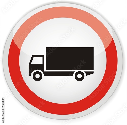 panneau camion