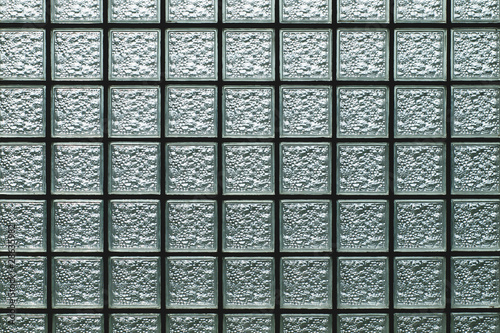 Glass block wall