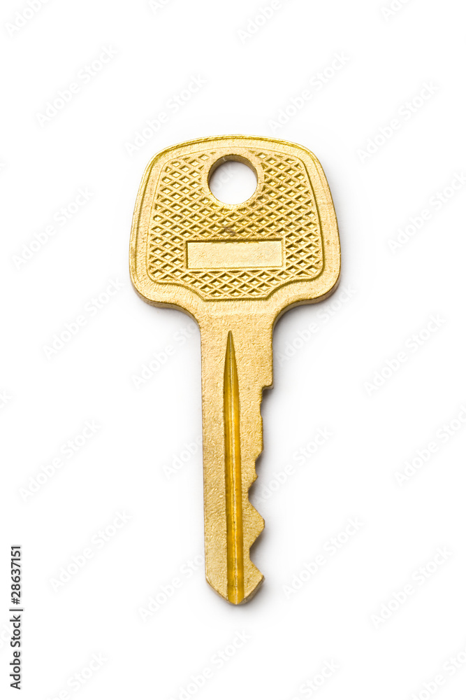 Key isolated on white Key isolated on white