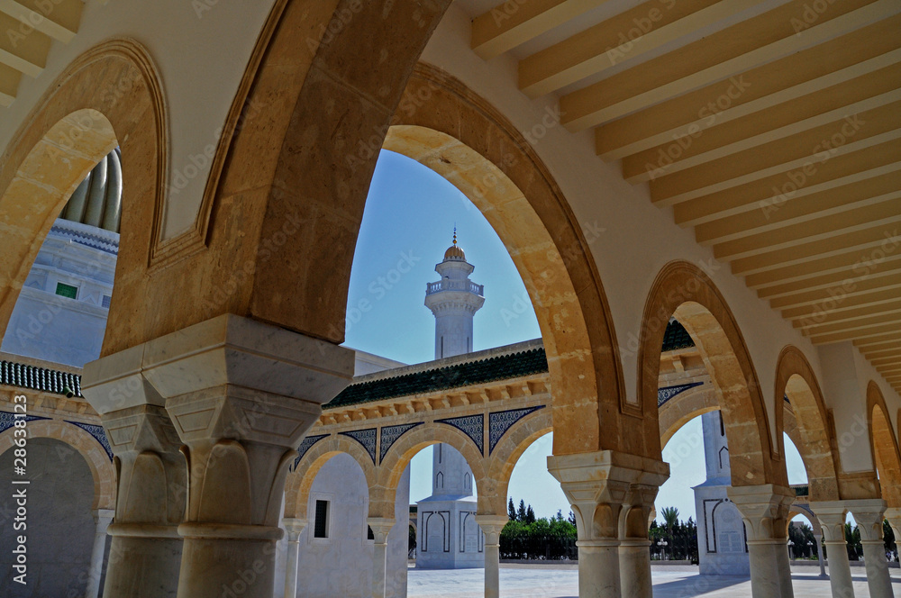 Architecture arabe - Monastir Tunisie Architecture arabe - Monastir Tunisie