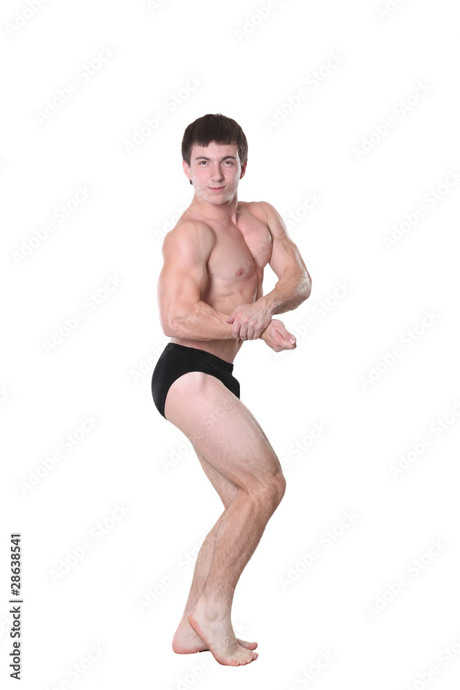 muscular model muscular model