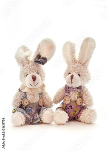 Two Toy Rabbits