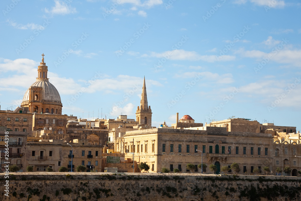 View of Valletta
