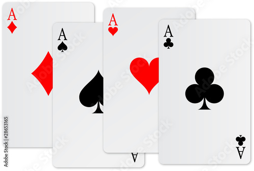 four aces card photo