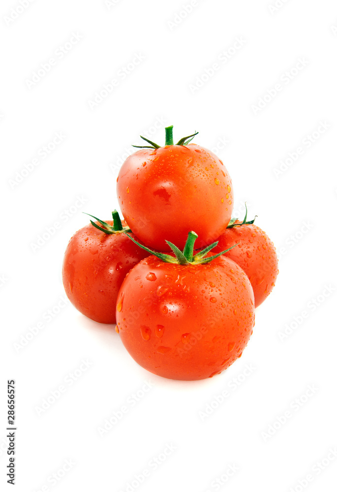 pyramid of tomatoes