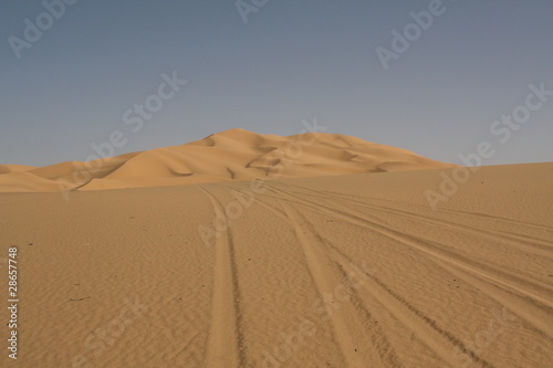 Traces dans les dunes de Tittersine © Jeantrekkeur