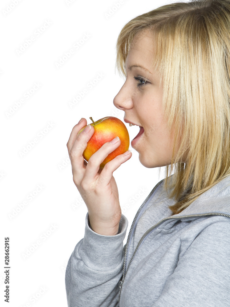 Mädchen ist Apfel Mädchen ist Apfel