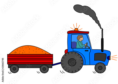 Tractor and tow