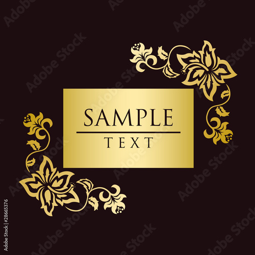 Gilded flowerses