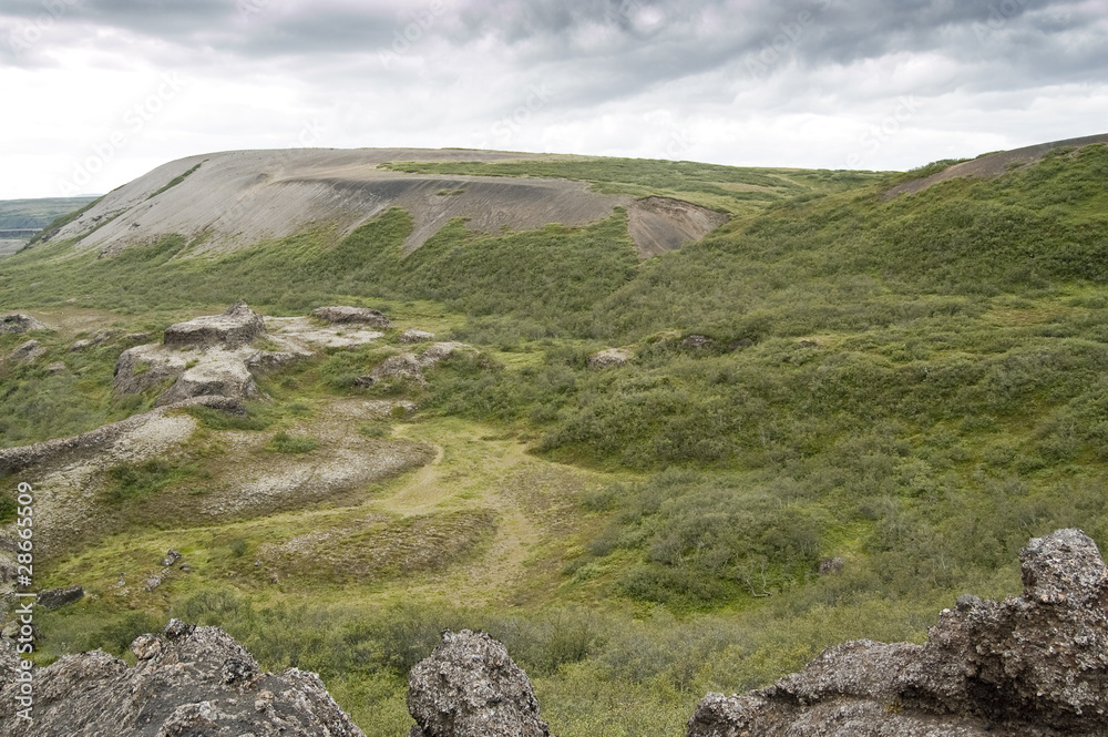 Landa en Islandia