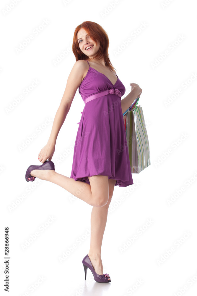 Shopping girl Shopping girl