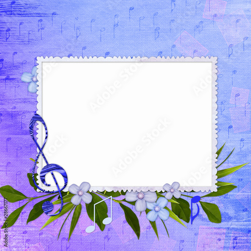 Framework for photo or congratulation