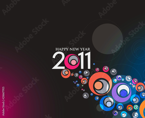 New Year background