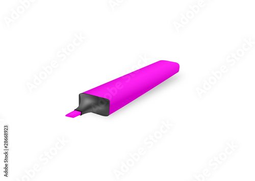 Textmarker rosa