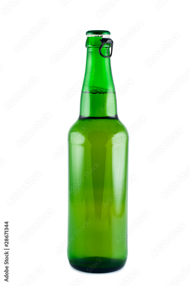 Bottle of beer a picture in studio isolated on white background Bottle of beer a picture in studio isolated on white background