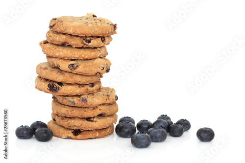 Blueberry Cookie Snack