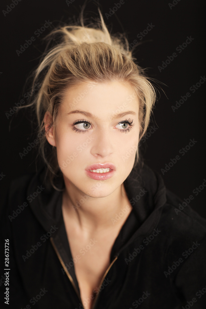 Portrait im Fitnessstudio Portrait im Fitnessstudio