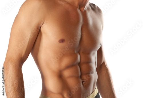 фотография sexy man sixpack fitness bauchmuskeln training