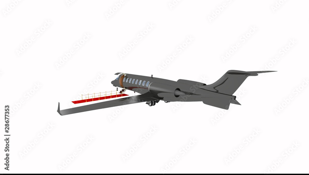 Jet Red Carpet Animation Jet Red Carpet Animation