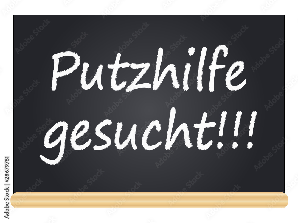 Putzhilfe gesucht! Putzhilfe gesucht!