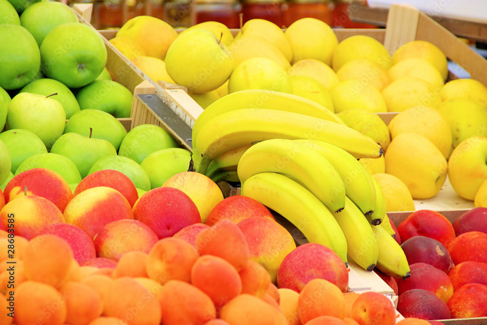 Obstmarkt - fruit market 02 Obstmarkt - fruit market 02
