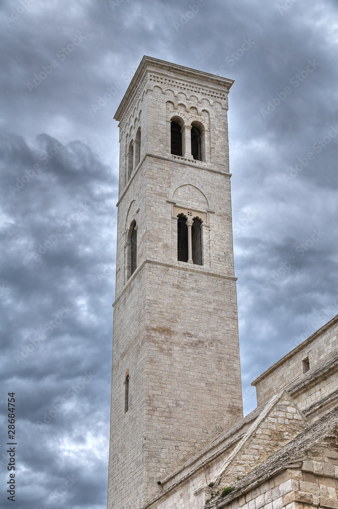 St. Corrado Belltower Cathedral. Molfetta. Apulia.