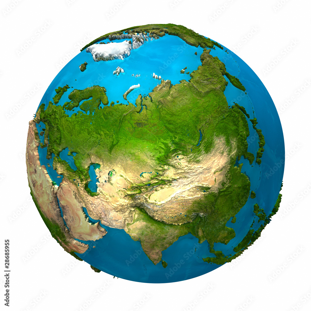 Fototapeta premium Planet Earth - Asia