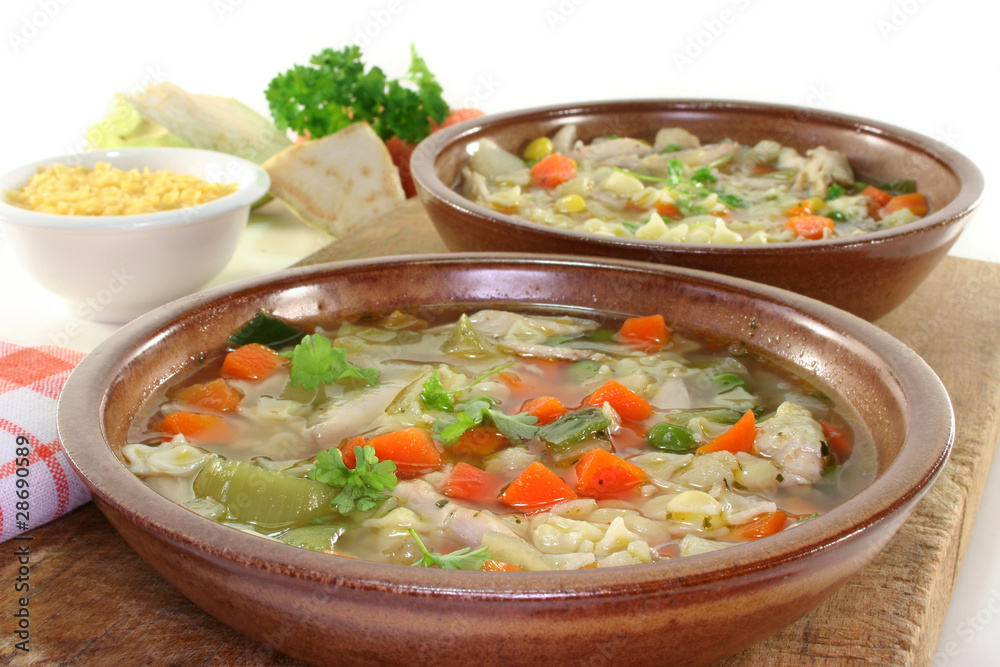 Hühnersuppe Hühnersuppe