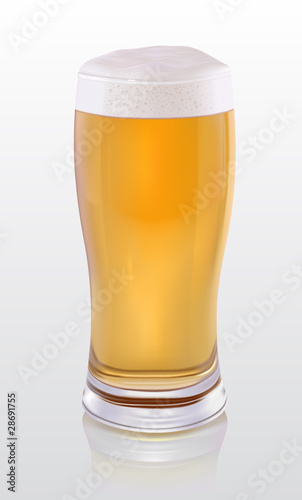 Glass of beer