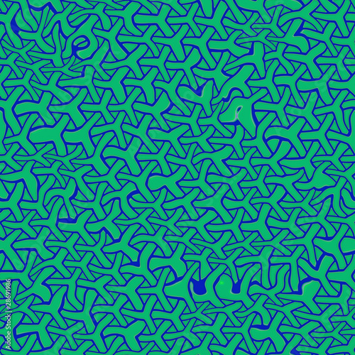 Abstract pattern "bird tracks". Seamless