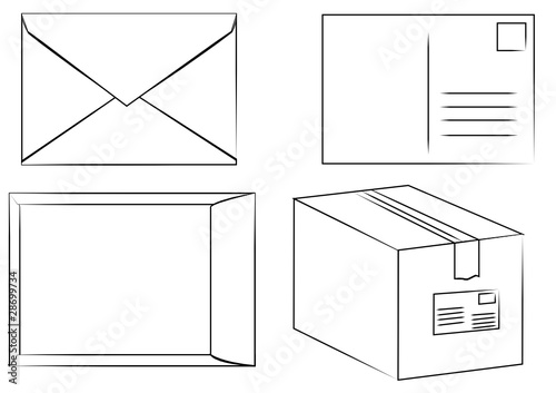 von der Postkarte bis zum Paket