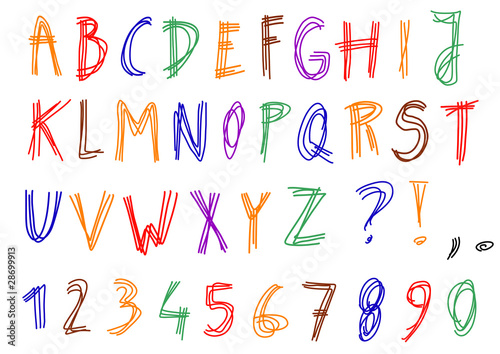 Alphabet set