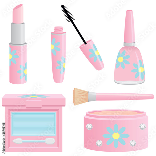 Pretty Feminine Cosmetics Collection