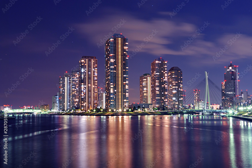 Obraz premium colorful night