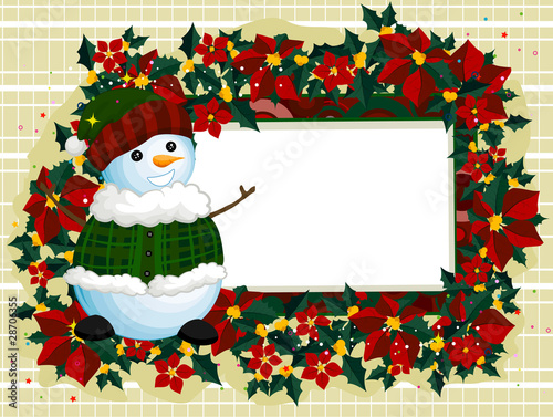 Snowman Frame