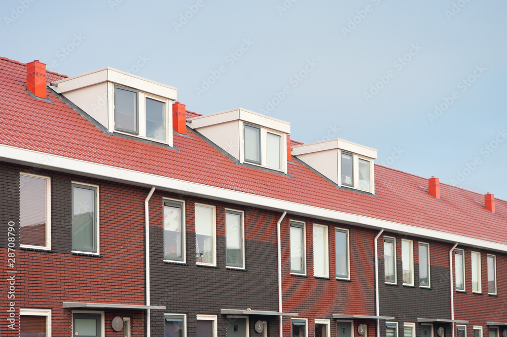 terraced houses