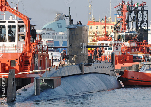 military submarine photo