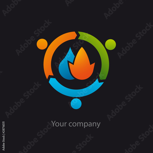 logo entreprise, logo énergie