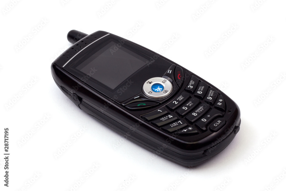 Mobile phone isolated on white background. Mobile phone isolated on white background.