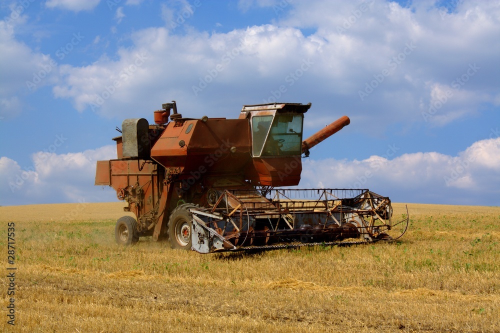 Fototapeta premium The combine