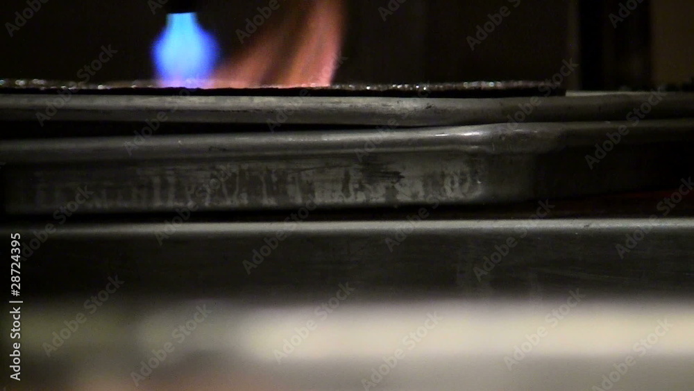 Making creme brulee close-up - HD Making creme brulee close-up - HD