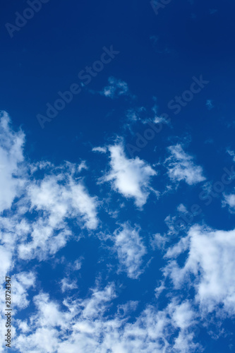 Blue sky and clouds