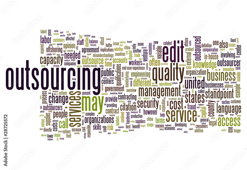 Fototapeta premium Word Cloud 