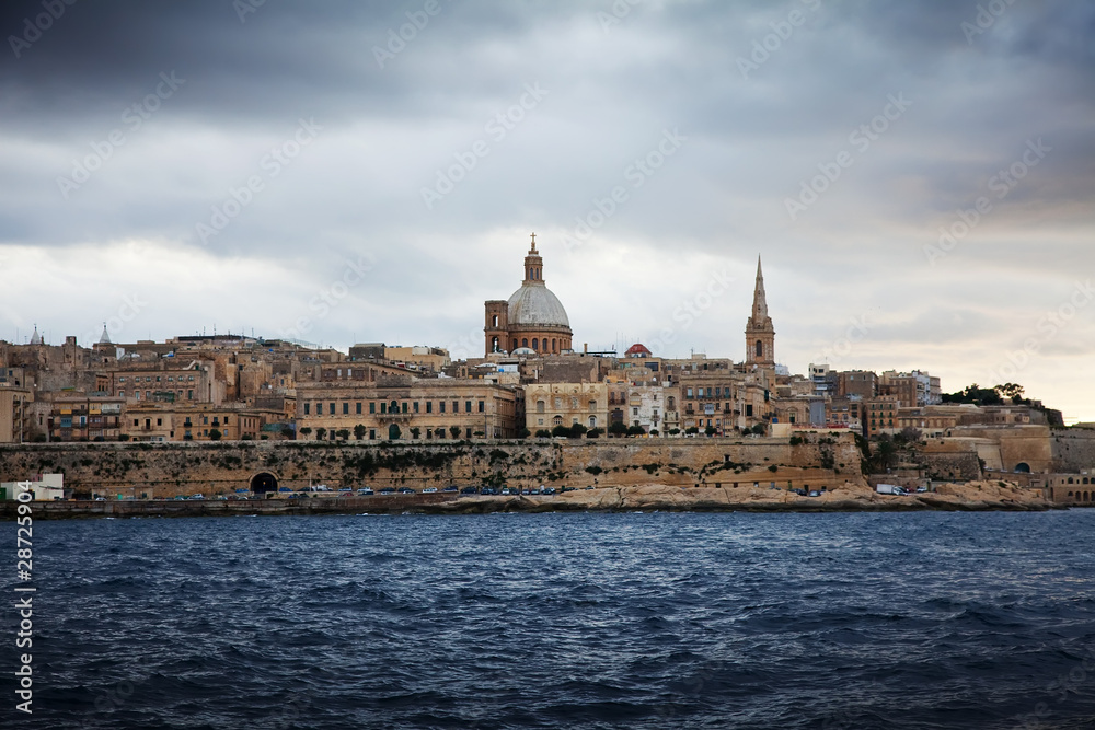 Fototapeta premium View of Valletta