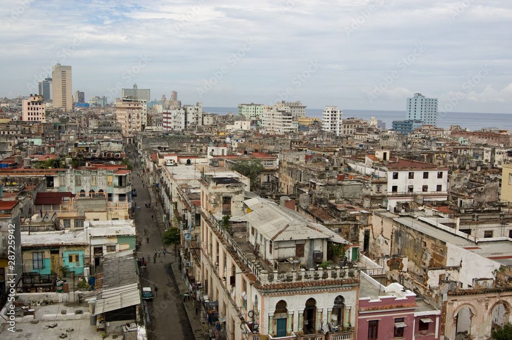 Central Havana from above