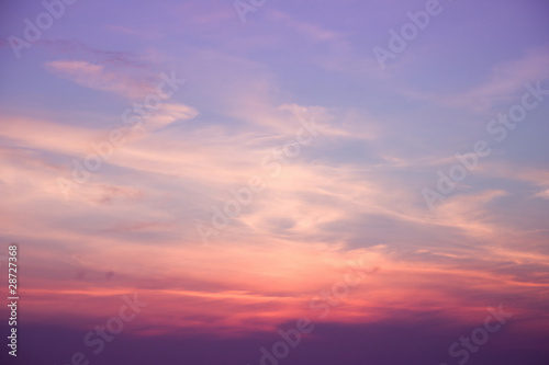 Evening Clouds Sunrise © alma_sacra