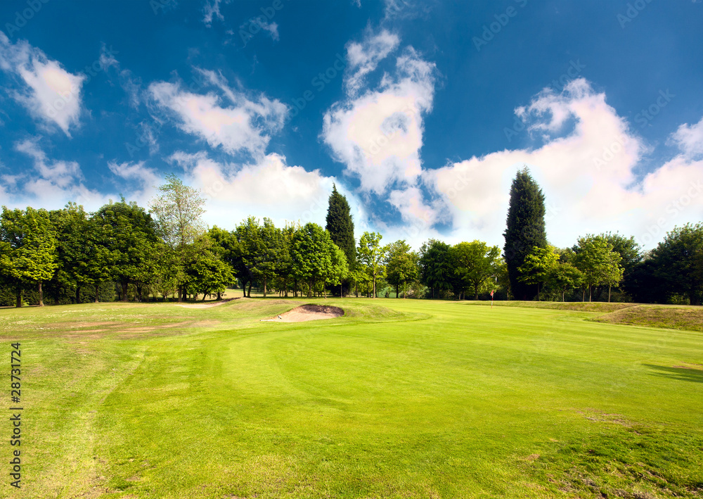 beautiful golf course