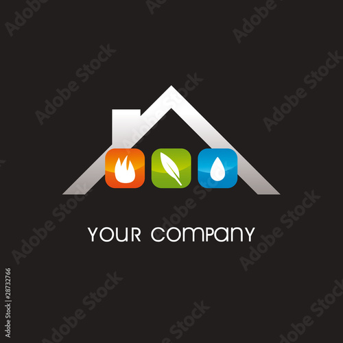 logo plombier chauffagiste