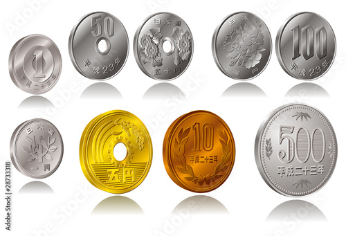 お金斜め